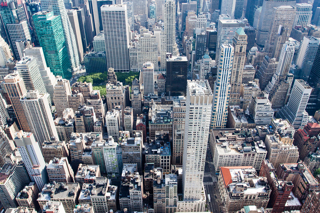 View from the Empire State Building