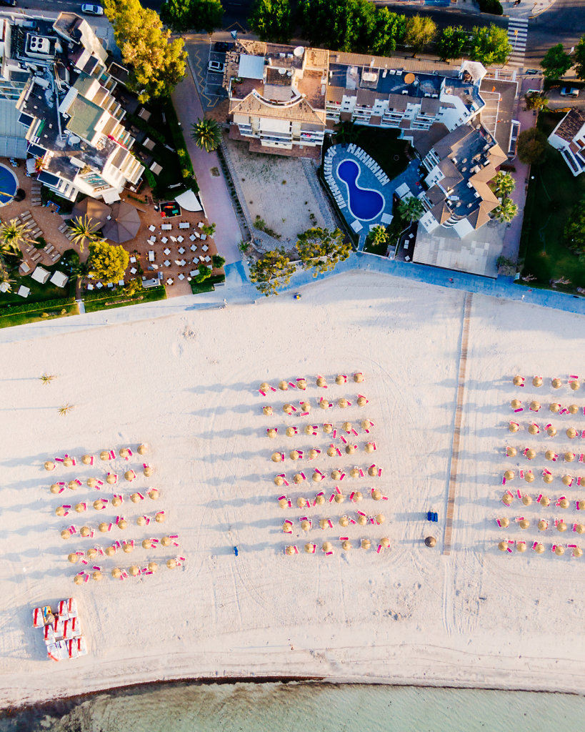 Der Strand von Port d'Alcúdia